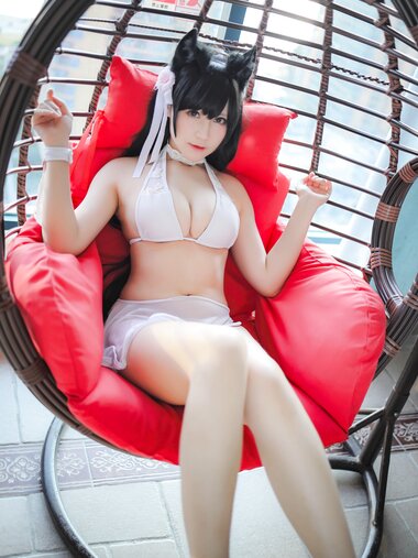 [Cosplay] Nyako喵子 爱宕泳装 [25P-31MB]
