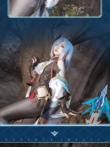 [Cosplay] 宮本桜 申鹤 [22P-283MB]