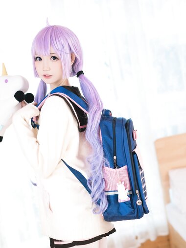 [Cosplay] 焖焖碳 独角兽JK制服 [21P-51MB]
