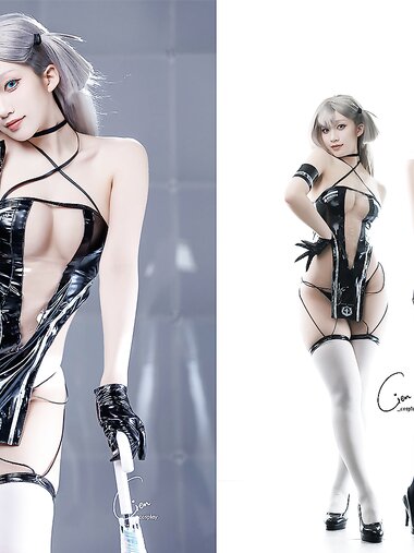 [Cosplay] Cien恩恩 碧蓝航线 翔鹤 赛车服 [35P-74MB]