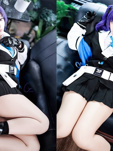 [Cosplay] Cien恩恩 蔚蓝档案 优香 [37P-35MB]