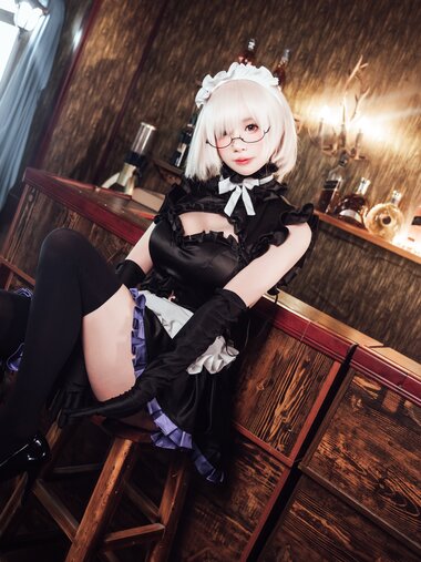 [Cosplay] 西园寺南歌 玛修女仆 [35P-182MB]