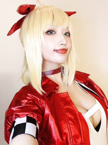 [Cosplay] 切切celia 尼禄赛车 [14P-57MB]