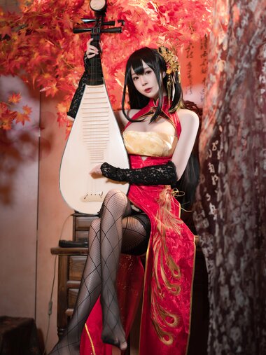 [Cosplay] 西园寺南歌 大鳯 旗袍 [35P-163MB]