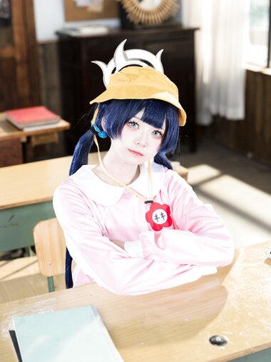 [Cosplay] 九柒喵 蔚蓝档案 妃咲幼稚园 [25P-110MB]