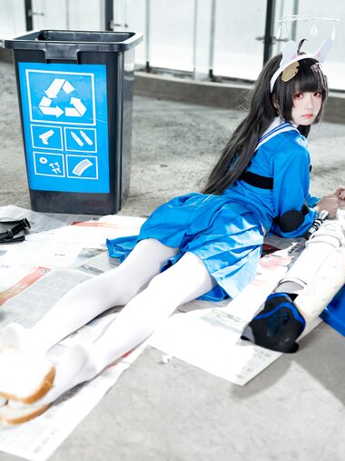 [Cosplay] 九柒喵 霞泽美游 [55P-224MB]