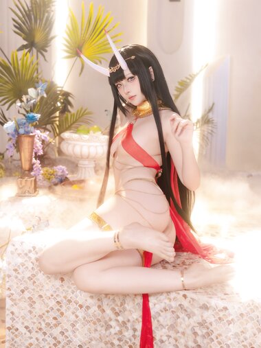 [Cosplay] 屿鱼 碧蓝航线 能代 赤纱浴影 [80P-472MB]