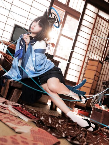 [Cosplay] 纸悦Etsu_ko 桔梗毛线团 [25P-191MB]