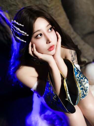[Cosplay] 奈汐酱nice 僵尸汐 [77P1V-1.14GB]