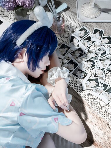 [Cosplay] 纸悦Etsu_ko 优香睡衣 [35P-209MB]