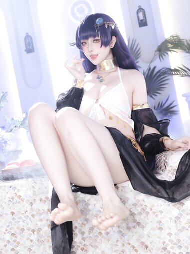 [Cosplay] 屿鱼 碧蓝航线 吾妻同人舞娘 [45P-134MB]