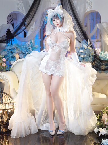 [Cosplay] 麻花麻花酱 碧蓝航线 柴郡 [32P-216MB]