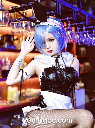 [Cosplay] 您的蛋蛋 [YouMi尤蜜] 2021.09.02 蕾姆兔女郎的小酒馆  [41P-890MB]