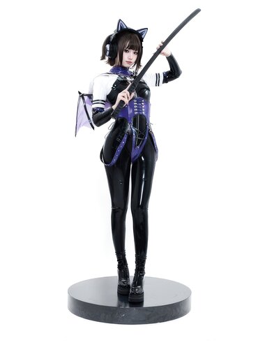 [Cosplay] 柒柒要乖哦 白棚胶衣 [78P-230MB]