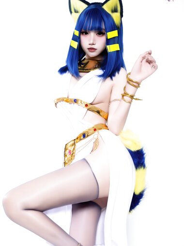 [Cosplay] 柒柒要乖哦 埃及猫 [65P-573MB]