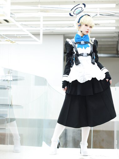 [Cosplay] G44不会受伤 飞鸟马时 (蔚蓝档案) [47P-771MB]
