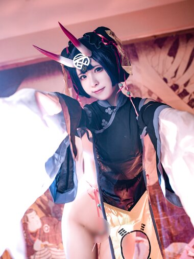 [Cosplay] Quan冉有点饿 酒吞同人僵尸 [47P-333MB]