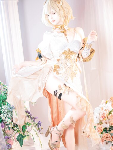 [Cosplay] Pyon - Pyoncos (ピオン) Aglaea HonkaiStar Rail 崩铁 阿格莱雅