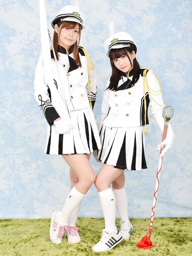 [Lovepop] Hikaru Konno 紺野ひかる & Yuri Shinomiya 篠宮ゆり Photoset #003 Marching Band