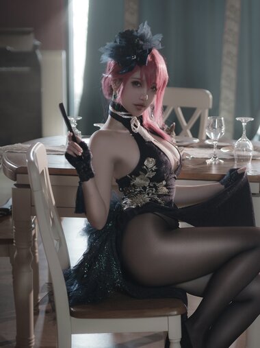 [Cosplay] 阿薰kaOri 黑太子旗袍 [20P-181MB]