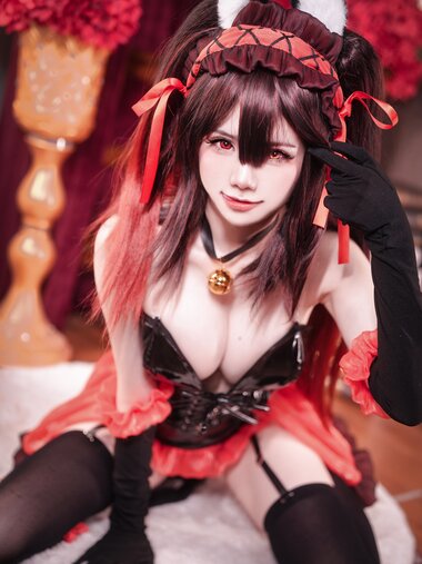 [Cosplay] Sally多啦雪 (Sally Dorasnow) - Kurumi Cat Bunny Girl