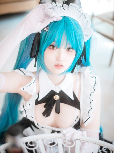 [DJAWA Photo] Bambi (밤비) - Nikke Privaty Unkind Maid
