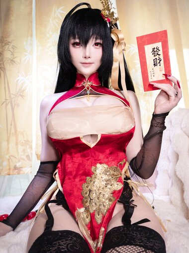 [Cosplay] 一小央泽 (yixiaoyangze) - 大凤旗袍
