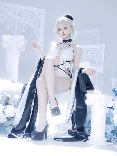 [Cosplay] 屿鱼 碧蓝航线 可畏同人礼服 [63P-308MB]
