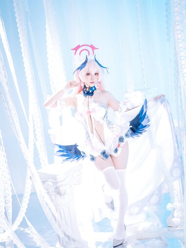 [Cosplay] 星之迟迟 2025年10月计划B 蔚蓝档案 下江小春 [47P-163MB]