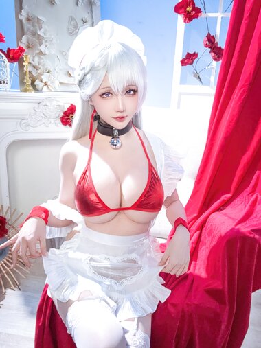 [Cosplay] 星之迟迟 2026年03月上 碧蓝航线 贝尔法斯特 [49P-429MB]