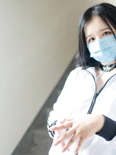 [Cosplay] 阿半今天很开心 - M楼梯