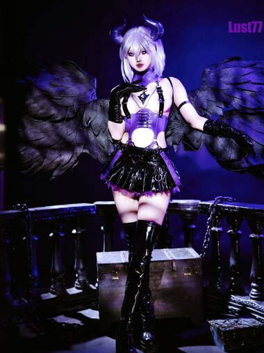 [Cosplay] 柒柒要乖哦 堕天使之歌 [83P-1.32GB]