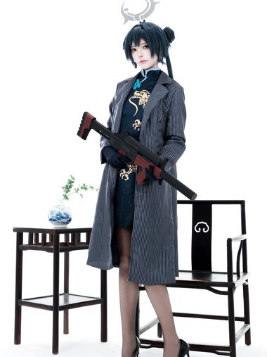 [Cosplay] 君颜圆又圆 - 蔚蓝档案 龙华妃咲