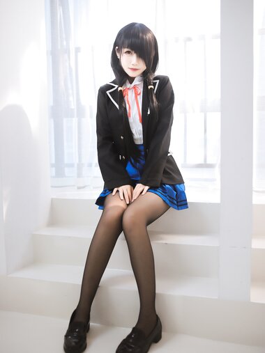 [Cosplay] 不呆猫 狂三黑丝白丝 [55P-279MB]