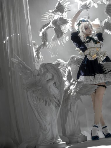 [Cosplay] 纸悦Etsu_ko 东方Project 十六夜咲夜 [41P-544MB]