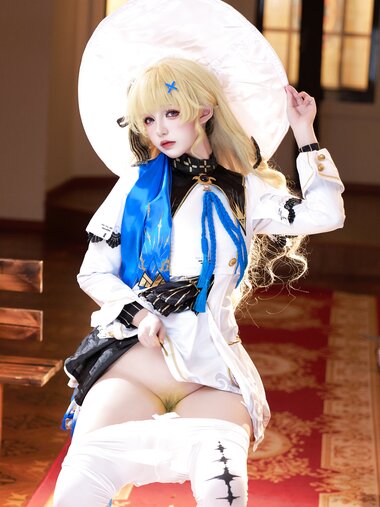 [Cosplay] 阿薰kaOri 鸣潮 菲比 [595P19V-9.76GB]