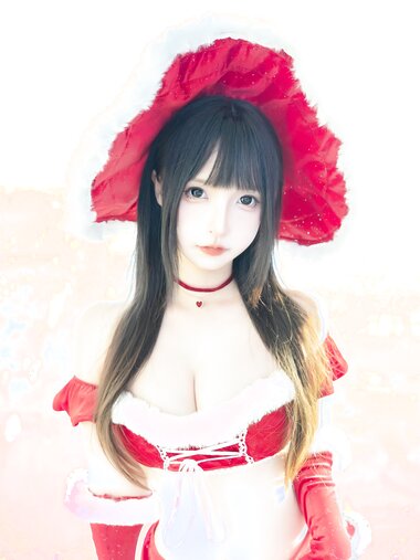 [COSPLAY] 萝莉神楽板真冬之圣诞魔法