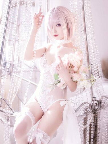[COSPLAY] 封疆疆v NO.021 婚纱玛修