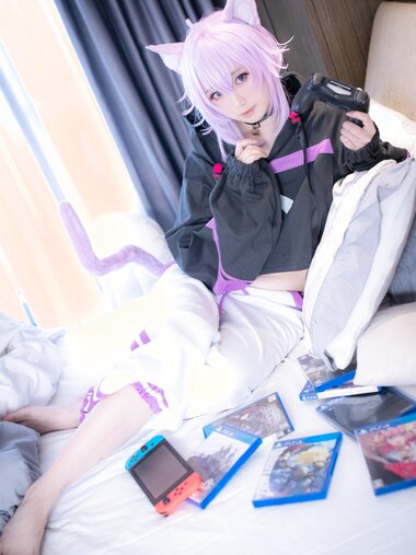 [COSPLAY] Sameki NO.019 Nekomata Okayu