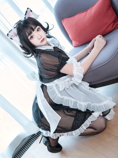 [COSPLAY] 恩田直幸 奶牛猫女仆