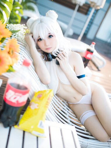 [COSPLAY] 焖焖碳 NO.012 恶毒泳衣