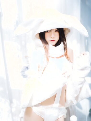 [COSPLAY] 桜桃喵 小白兔02