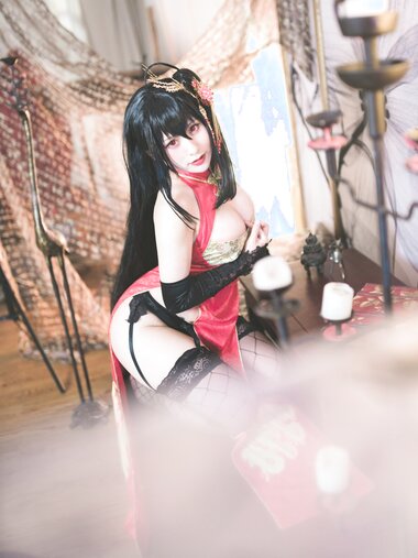 [COSPLAY] 柘烟 Zuken 大凤旗袍