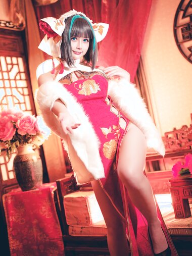沖田凜花Rinka - HMS Cheshire, Qipao ver. (Azur Lane) [Patreon] [15P-61.53MB]