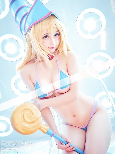 沖田凜花Rinka - Black Magician Girl (Yu-Gi-Oh!) [4P-1.09MB]