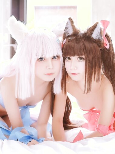 沖田凜花Rinka & Yakira - Vanilla & Chocola (Nekopara) [Patreon] [9P-8.43MB]