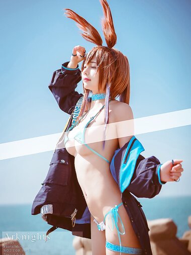 沖田凜花Rinka - Amiya, Bikini ver. (Arknights) [6P-1.19MB]