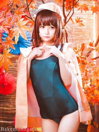 沖田凜花Rinka - Sengoku Nadeko (Bakemonogatari) [13P-70.38MB]