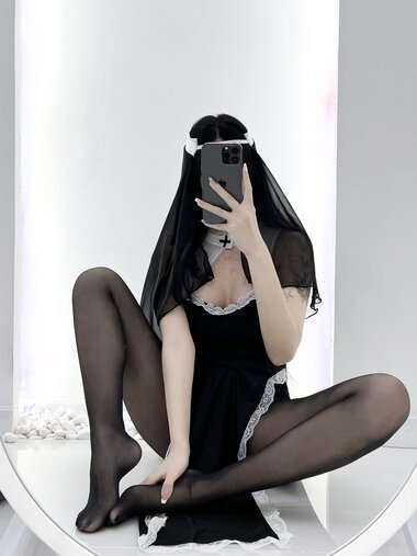 [Cosplay] 魚神 修女服  hotbabe