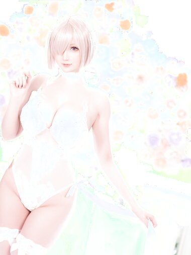 [COSPLAY] 星之迟迟 玛修同人婚纱